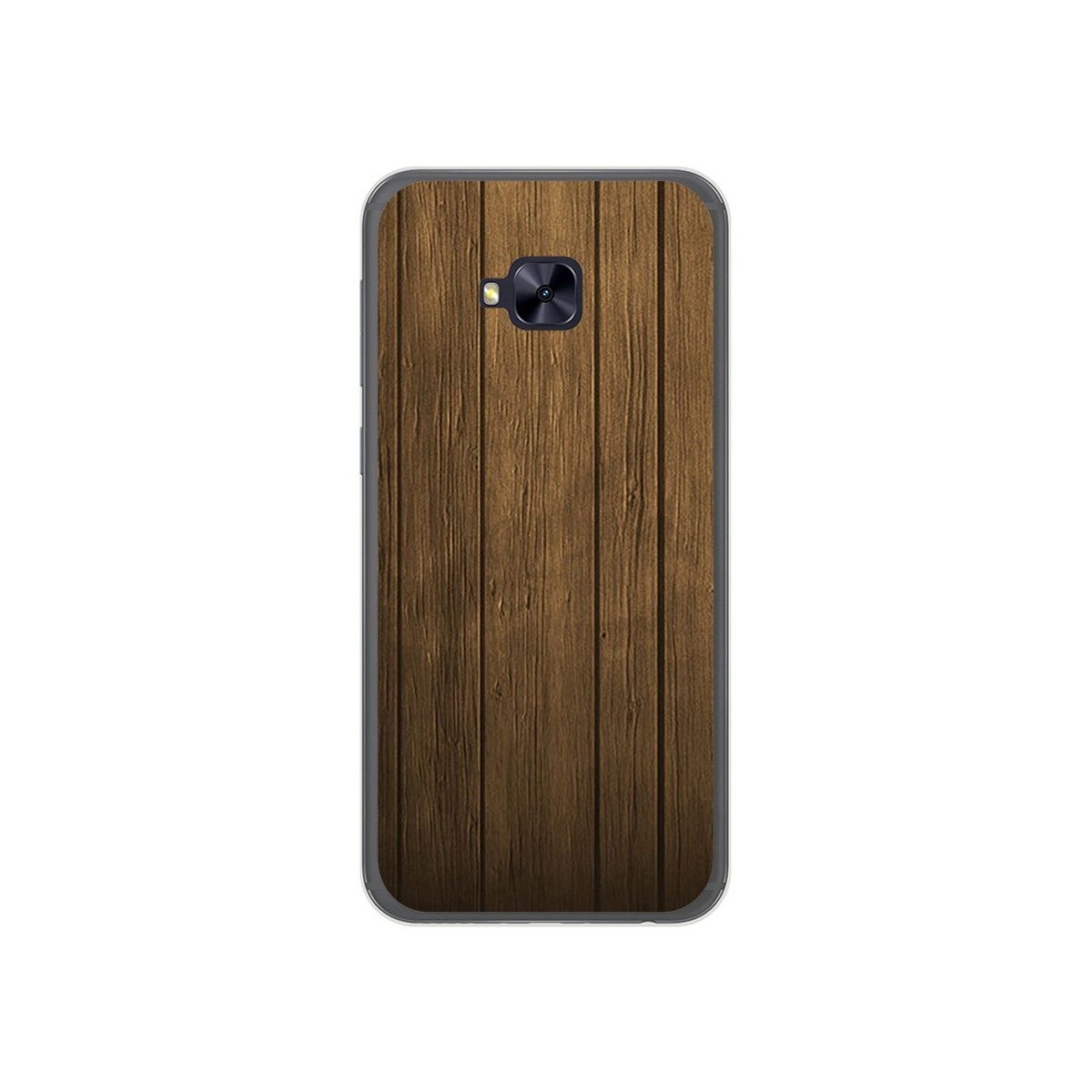 Funda Gel Tpu para Asus Zenfone 4 Selfie Pro Zd552Kl Diseño Madera Dibujos