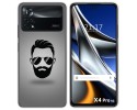 Funda Silicona para Xiaomi POCO X4 Pro 5G diseño Barba Dibujos