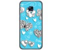 Funda Gel Tpu para Asus Zenfone 4 Selfie Pro Zd552Kl Diseño Mariposas Dibujos