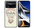 Funda Silicona para Xiaomi POCO X4 Pro 5G diseño Creativity Dibujos
