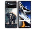 Funda Silicona para Xiaomi POCO X4 Pro 5G diseño Elefante Dibujos