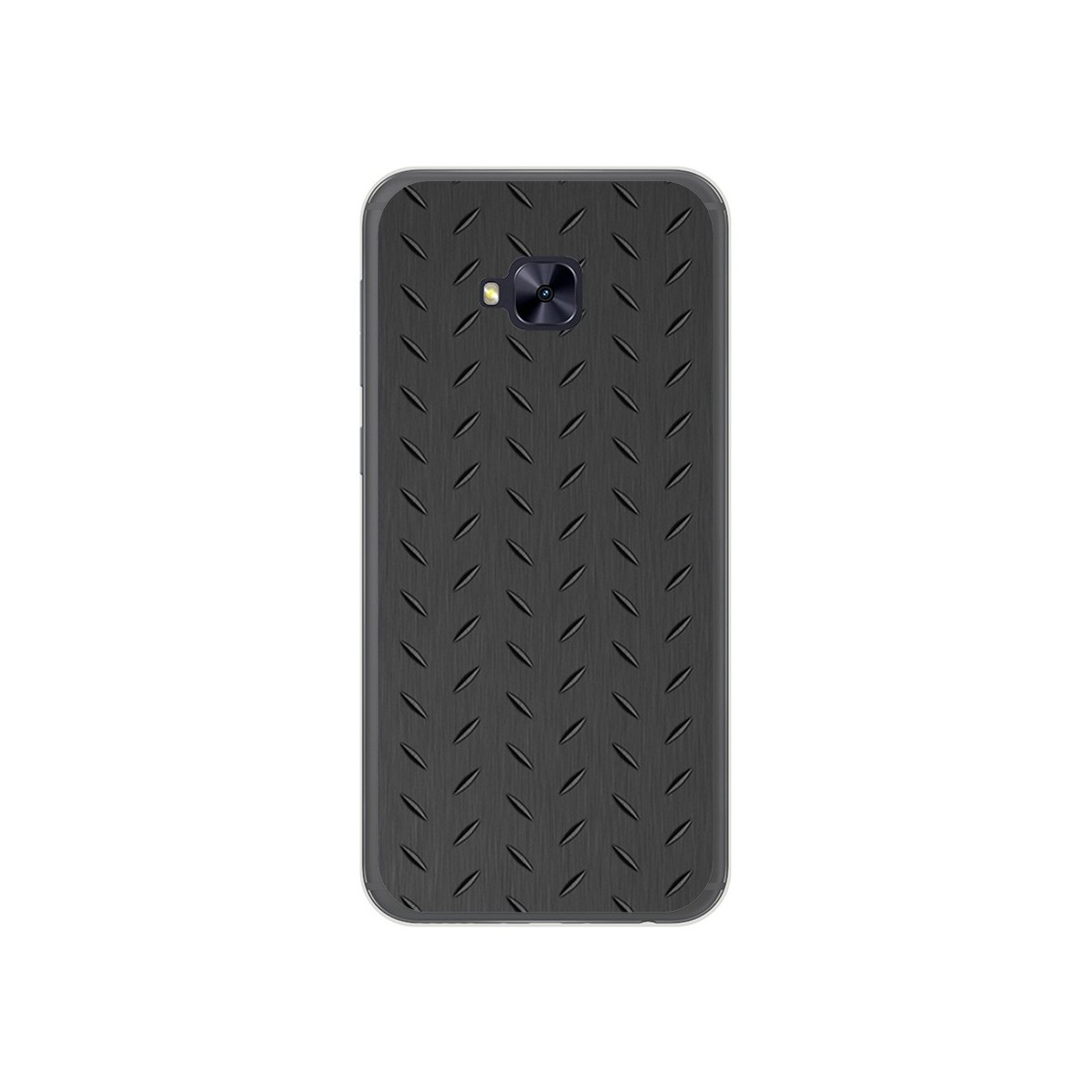 Funda Gel Tpu para Asus Zenfone 4 Selfie Pro Zd552Kl Diseño Metal Dibujos