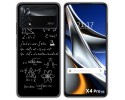 Funda Silicona para Xiaomi POCO X4 Pro 5G diseño Formulas Dibujos