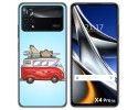 Funda Silicona para Xiaomi POCO X4 Pro 5G diseño Furgoneta Dibujos