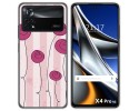 Funda Silicona para Xiaomi POCO X4 Pro 5G diseño Flores Vintage Dibujos