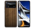 Funda Silicona para Xiaomi POCO X4 Pro 5G diseño Madera Dibujos