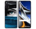 Funda Silicona para Xiaomi POCO X4 Pro 5G diseño Ojo Dibujos
