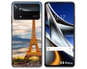 Funda Silicona para Xiaomi POCO X4 Pro 5G diseño Paris Dibujos