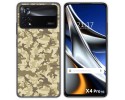 Funda Silicona para Xiaomi POCO X4 Pro 5G diseño Sand Camuflaje Dibujos