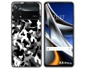 Funda Silicona para Xiaomi POCO X4 Pro 5G diseño Snow Camuflaje Dibujos