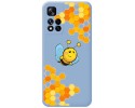 Funda Silicona Líquida Azul para Xiaomi Redmi Note 11 Pro+ Plus 5G diseño Abeja Dibujos