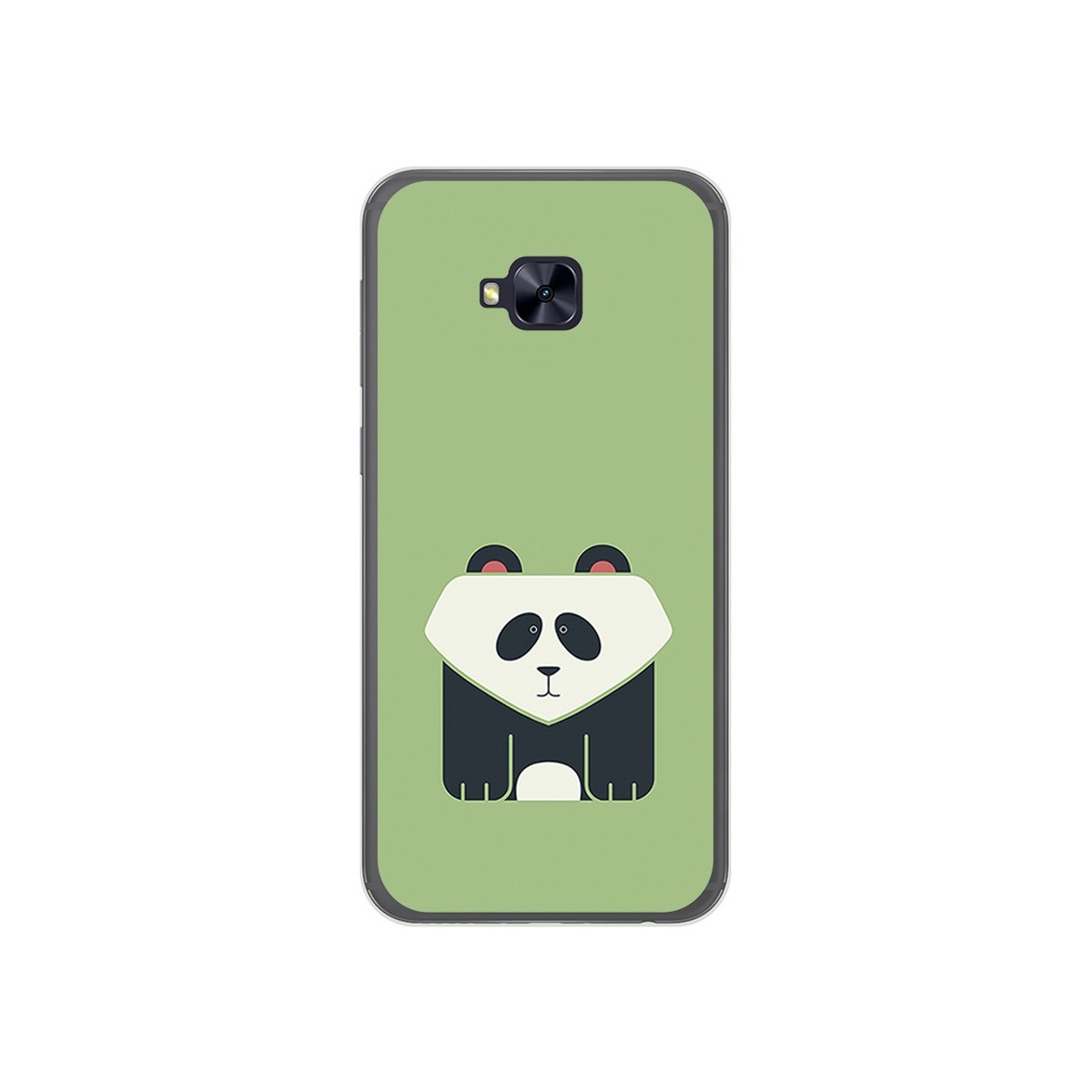 Funda Gel Tpu para Asus Zenfone 4 Selfie Pro Zd552Kl Diseño Panda Dibujos