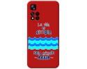 Funda Silicona Líquida Roja para Xiaomi Redmi Note 11 Pro+ Plus 5G diseño Agua Dibujos