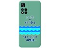 Funda Silicona Líquida Verde para Xiaomi Redmi Note 11 Pro+ Plus 5G diseño Agua Dibujos