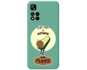 Funda Silicona Líquida Verde para Xiaomi Redmi Note 11 Pro+ Plus 5G diseño Culo Natural Dibujos