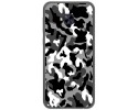 Funda Gel Tpu para Asus Zenfone 4 Selfie Pro Zd552Kl Diseño Snow Camuflaje Dibujos