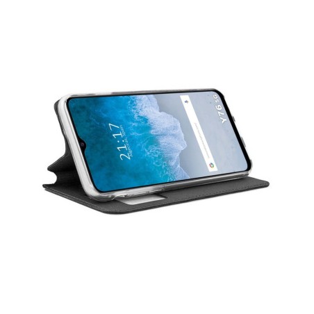 Funda Libro Soporte con Ventana para Vivo Y76 5G color Negra