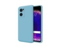 Funda Silicona Líquida Ultra Suave para Oppo Find X5 Lite 5G color Azul