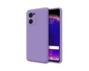 Funda Silicona Líquida Ultra Suave para Oppo Find X5 Lite color Morada
