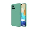 Funda Silicona Líquida Ultra Suave para Vivo Y55 5G color Verde