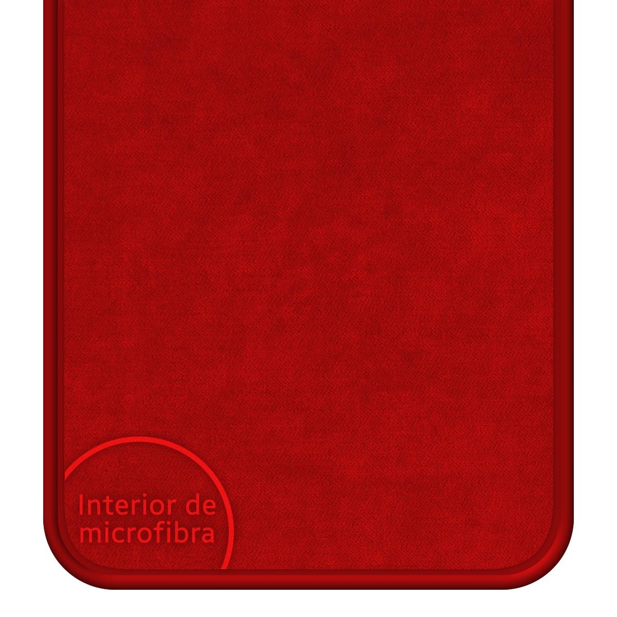 Funda Silicona Líquida Ultra Suave con Anillo para Xiaomi Redmi Note 11 / 11S color Roja