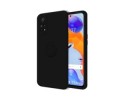 Funda Silicona Líquida Ultra Suave con Anillo para Xiaomi Redmi Note 11 Pro / 11 Pro 5G color Negra