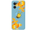 Funda Silicona Líquida Azul para Oppo Find X5 Lite 5G diseño Abeja Dibujos