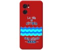 Funda Silicona Líquida Roja para Oppo Find X5 Lite 5G diseño Agua Dibujos