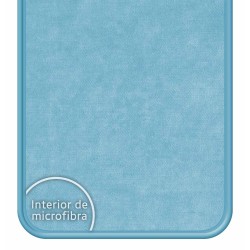 Funda Silicona Líquida Azul para Vivo Y55 5G diseño Abeja Dibujos 2