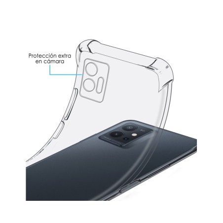 Funda Silicona Antigolpes Transparente para Vivo Y55 5G