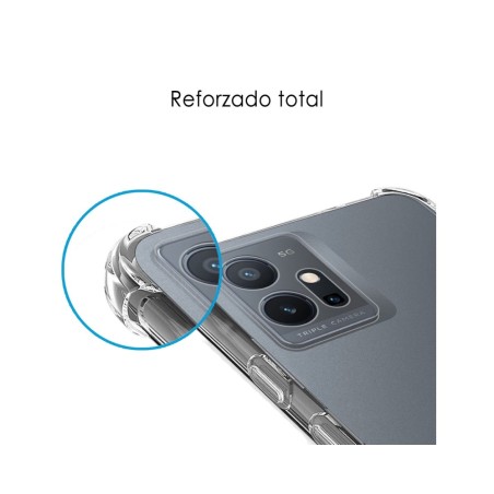Funda Silicona Antigolpes Transparente para Vivo Y55 5G