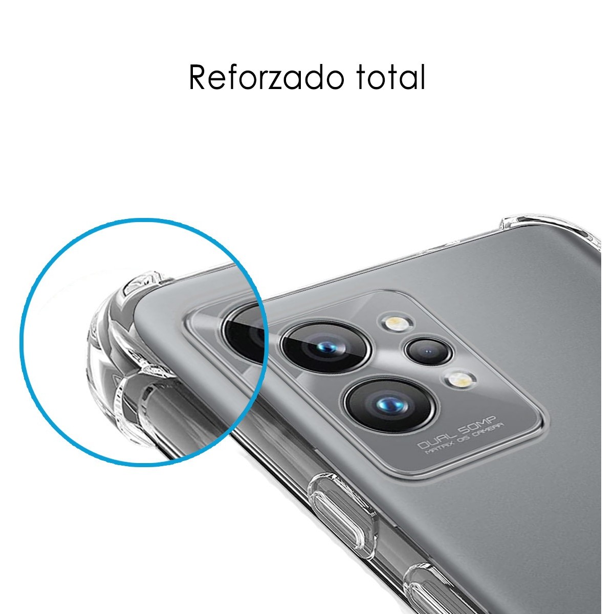 Funda Silicona Antigolpes Transparente para Realme GT 2 Pro 5G