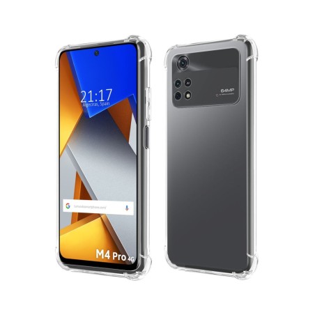 Funda Silicona Antigolpes Transparente para Xiaomi POCO M4 Pro 4G