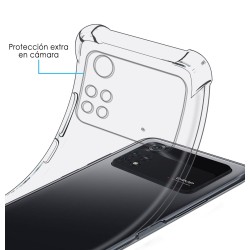 Funda Silicona Antigolpes Transparente para Xiaomi POCO M4 Pro 4G 2