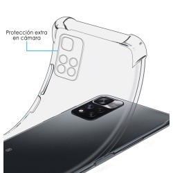 Funda Silicona Antigolpes Transparente para Xiaomi Redmi Note 11 Pro+ Plus 5G 2