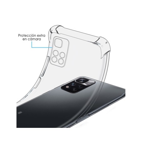 Funda Silicona Antigolpes Transparente para Xiaomi Redmi Note 11 Pro+ Plus 5G