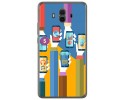 Funda Gel Tpu para Huawei Mate 10  Diseño Apps Dibujos