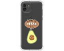 Funda Silicona Antigolpes para Samsung Galaxy A03 diseño Vegan Life Dibujos
