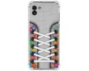 Funda Silicona Antigolpes para Samsung Galaxy A03 diseño Zapatillas 04 Dibujos