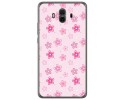Funda Gel Tpu para Huawei Mate 10  Diseño Flores Dibujos