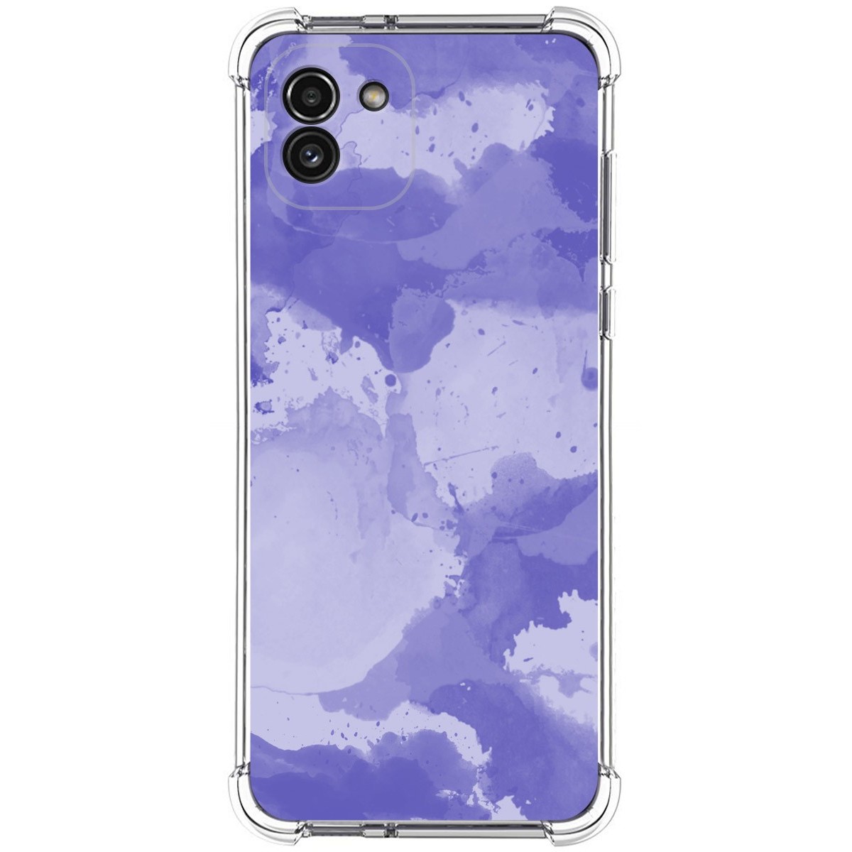 Funda Silicona Antigolpes para Samsung Galaxy A03 diseño Acuarela 01 Dibujos