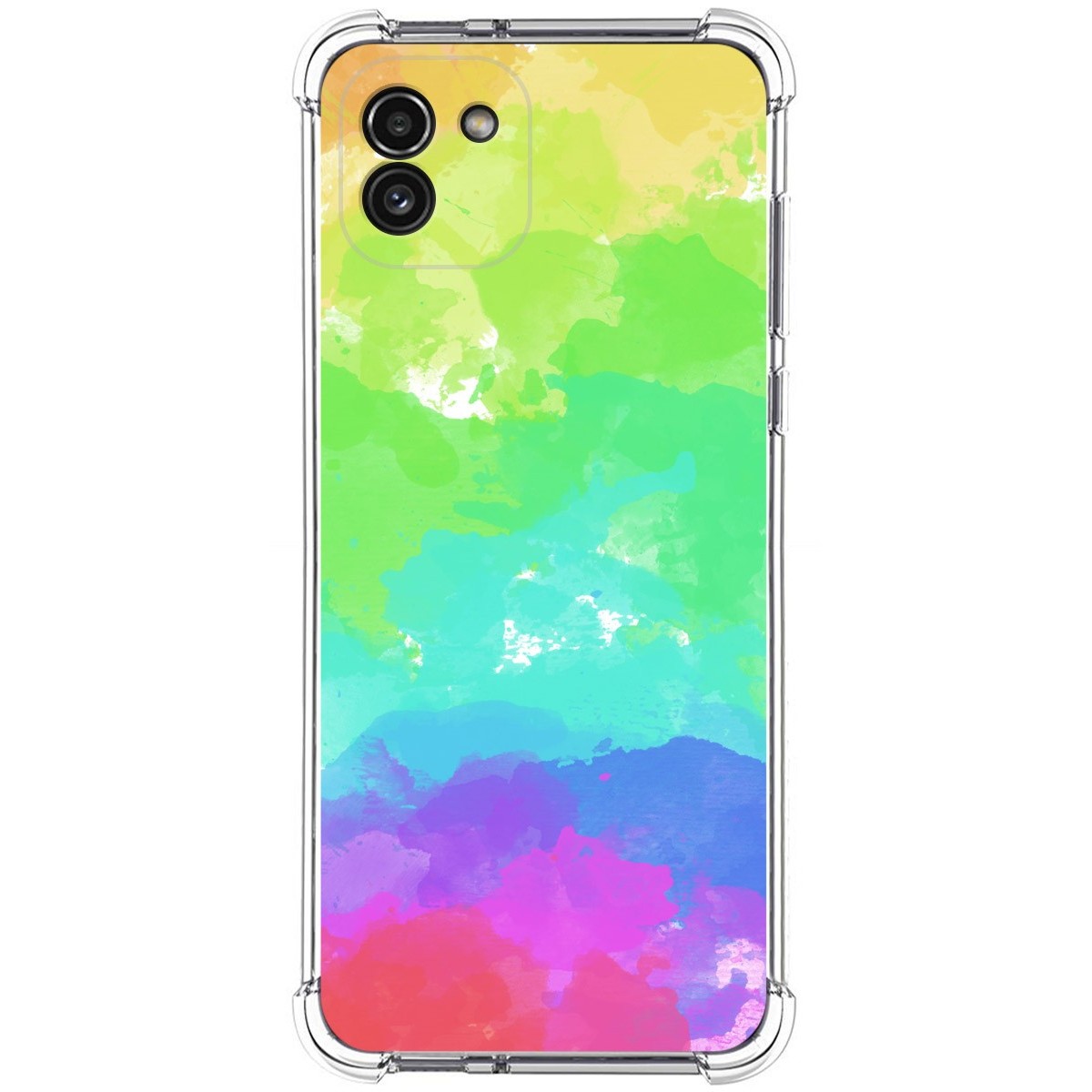 Funda Silicona Antigolpes para Samsung Galaxy A03 diseño Acuarela 03 Dibujos