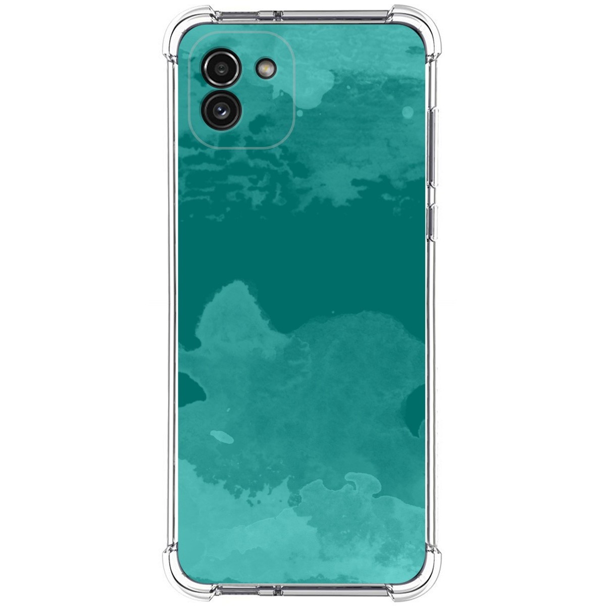 Funda Silicona Antigolpes para Samsung Galaxy A03 diseño Acuarela 06 Dibujos