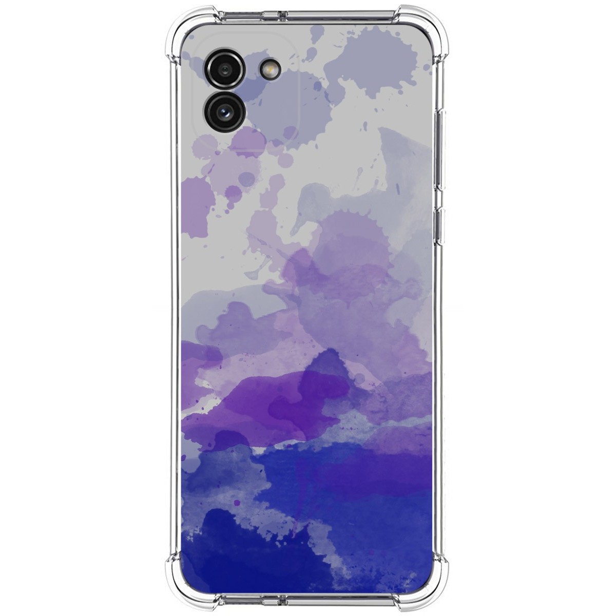 Funda Silicona Antigolpes para Samsung Galaxy A03 diseño Acuarela 09 Dibujos
