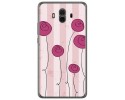 Funda Gel Tpu para Huawei Mate 10  Diseño Flores Vintage Dibujos