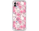 Funda Silicona Antigolpes para Samsung Galaxy A03 diseño Flores 07 Dibujos