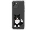 Funda Silicona Antigolpes para Samsung Galaxy A03 diseño Perros 01 Dibujos