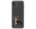 Funda Silicona Antigolpes para Samsung Galaxy A03 diseño Perros 05 Dibujos