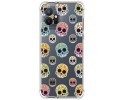 Funda Silicona Antigolpes para Vivo Y55 5G diseño Catrina Dibujos