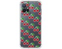 Funda Silicona Antigolpes para Vivo Y55 5G diseño Cerezas Dibujos